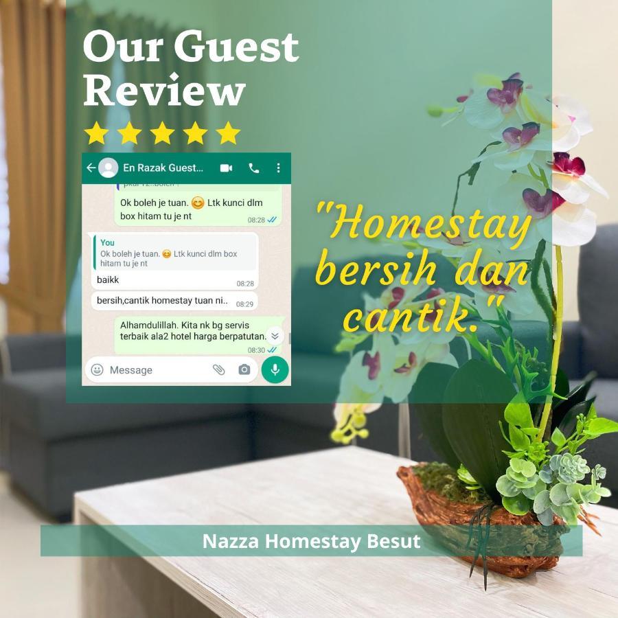 Nazza Homestay Besut With Swimming Pool Kampung Raja Eksteriør bilde