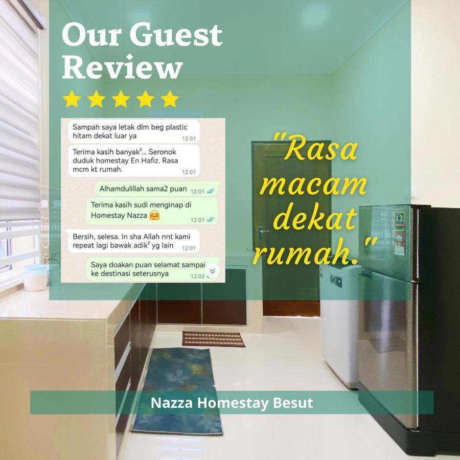 Nazza Homestay Besut With Swimming Pool Kampung Raja Eksteriør bilde