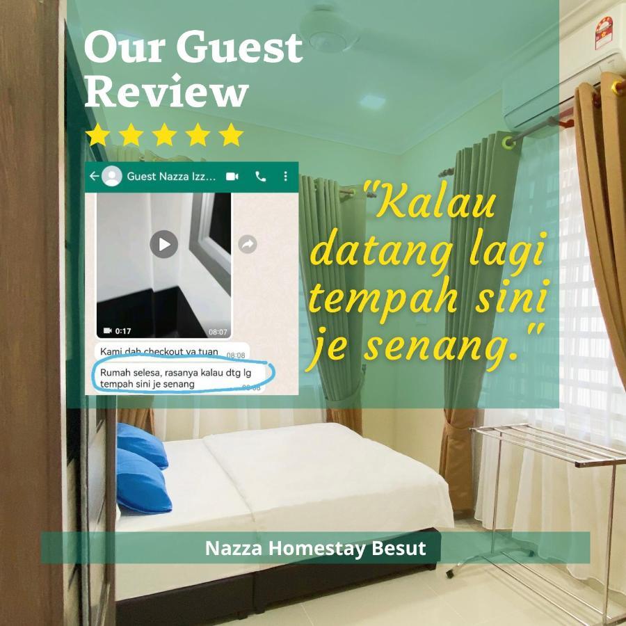 Nazza Homestay Besut With Swimming Pool Kampung Raja Eksteriør bilde